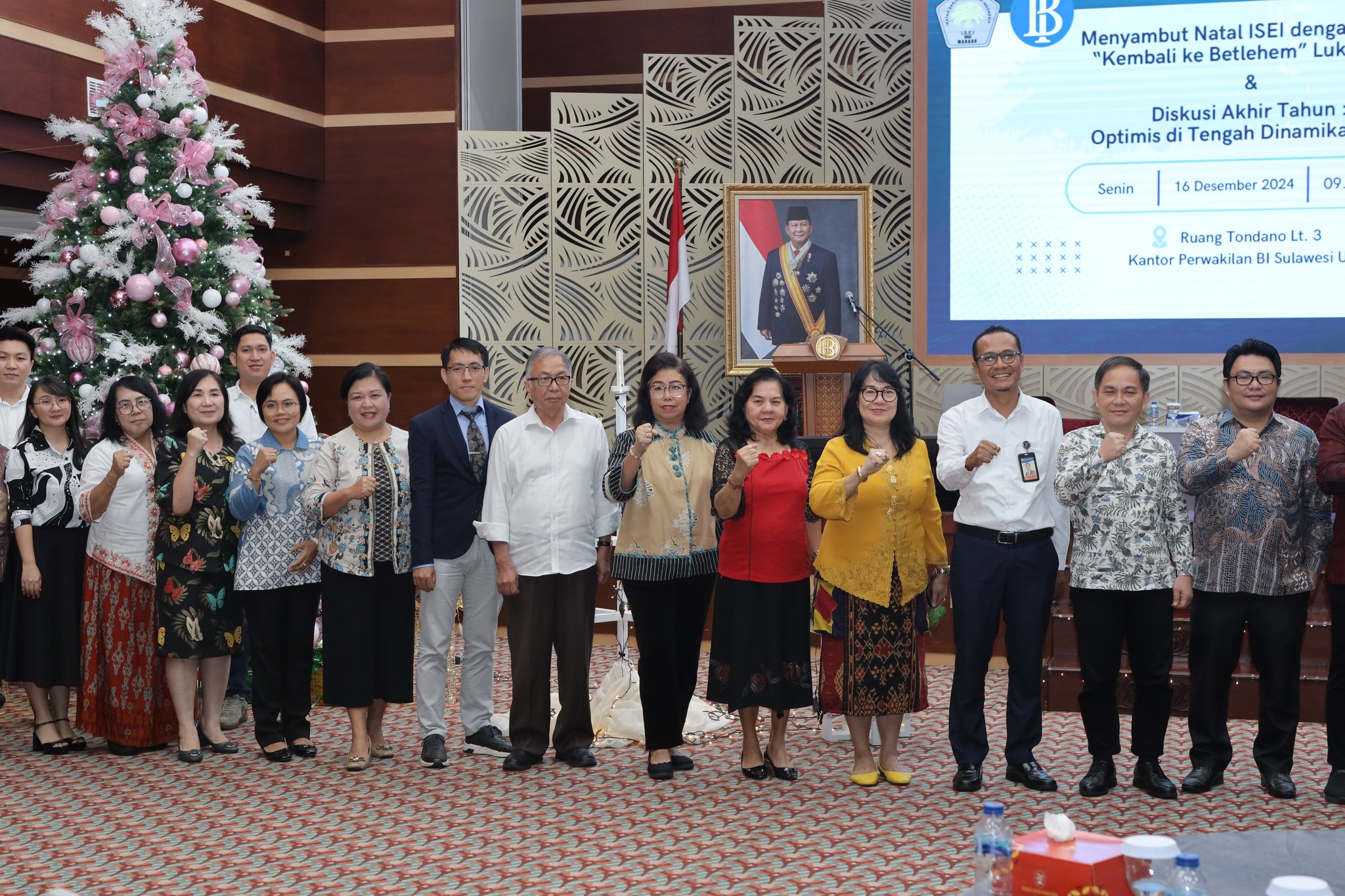 Diskusi Akhir Tahun ISEI Cab. Manado 2024