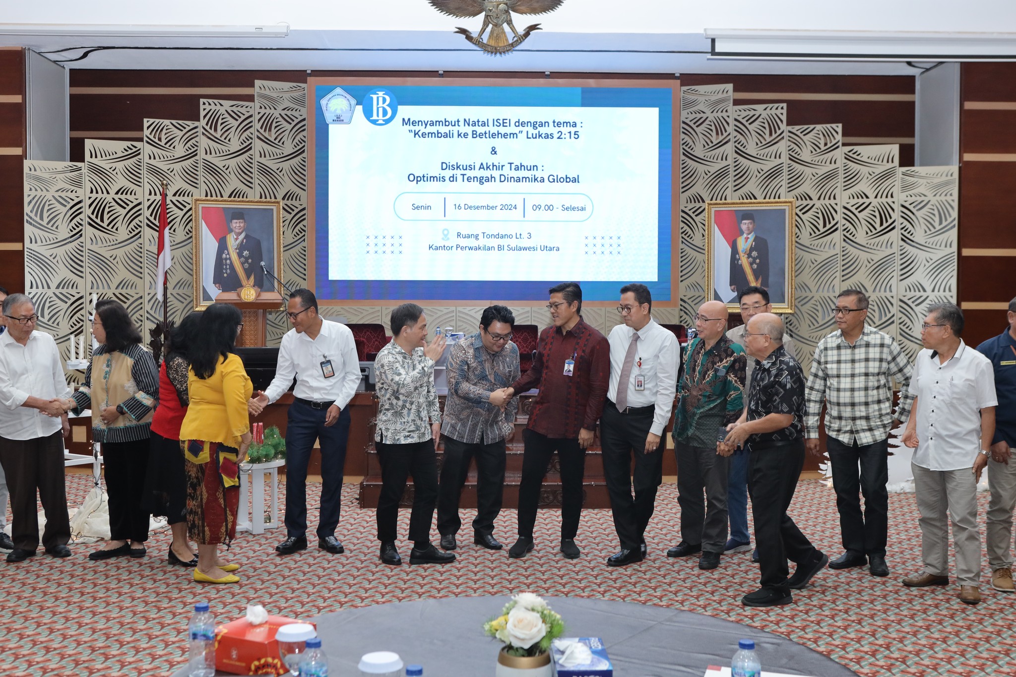 Diskusi Akhir Tahun ISEI Cab. Manado 2024